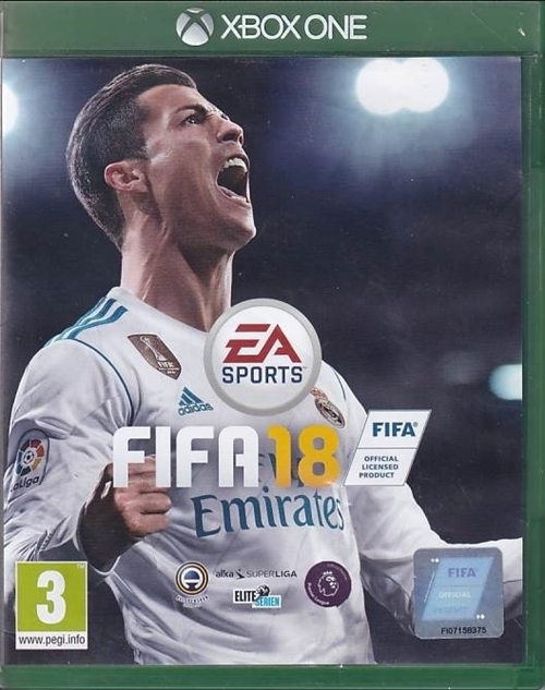Fifa 18 - Xbox One Spil (B-Grade) (Genbrug)